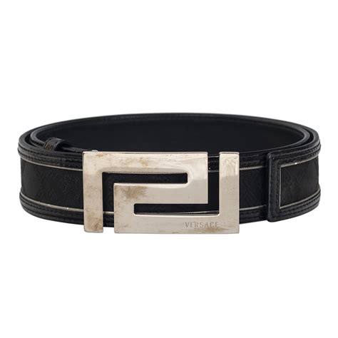 versace silver belt|versace belt clearance.